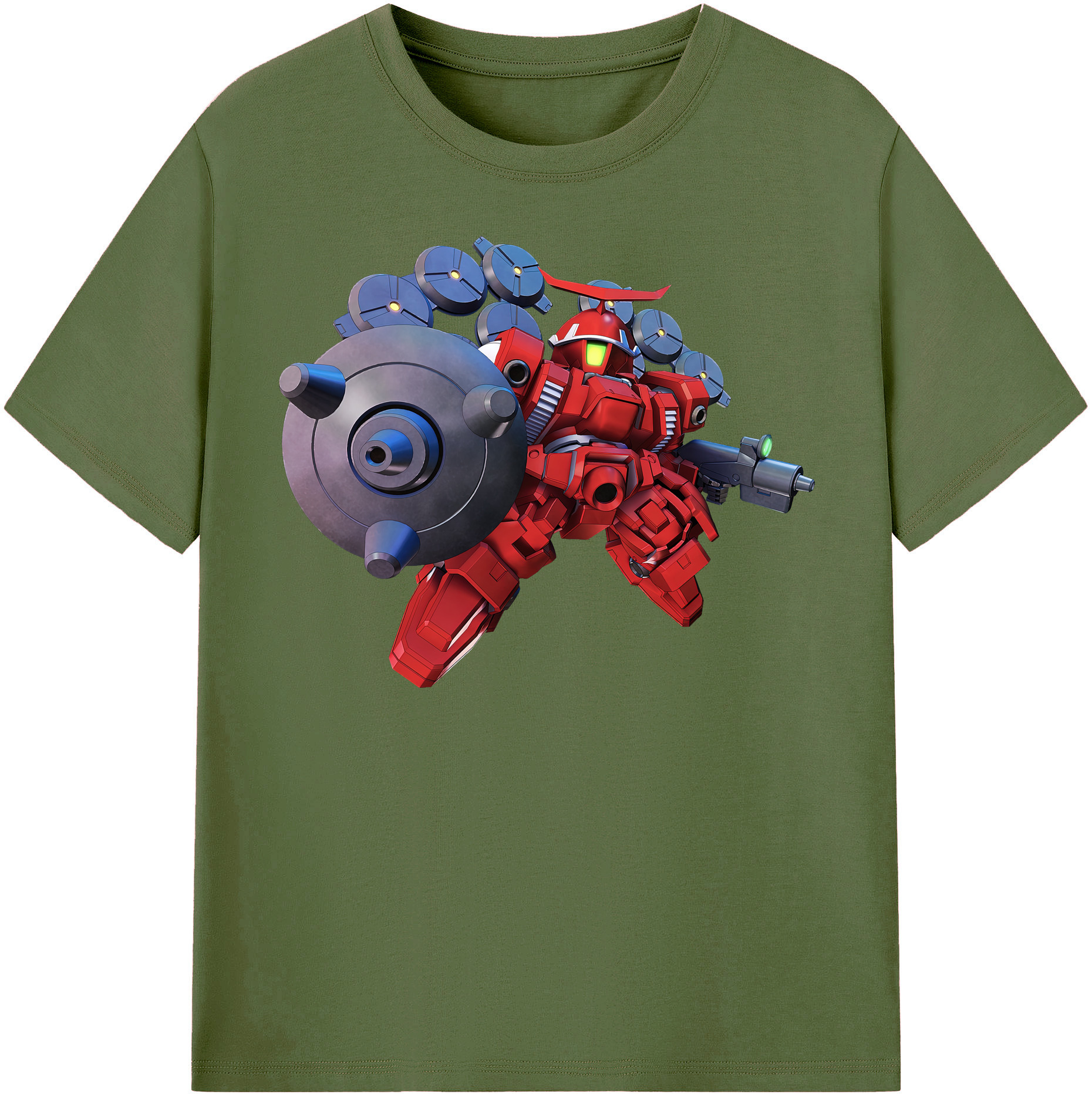 （画像用） 機動戦士ガンダム Mobile Suit Gundam 綿100％半袖Tシャツ（フロントプリント）